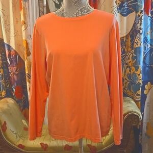 Talbots Coral Top- Large